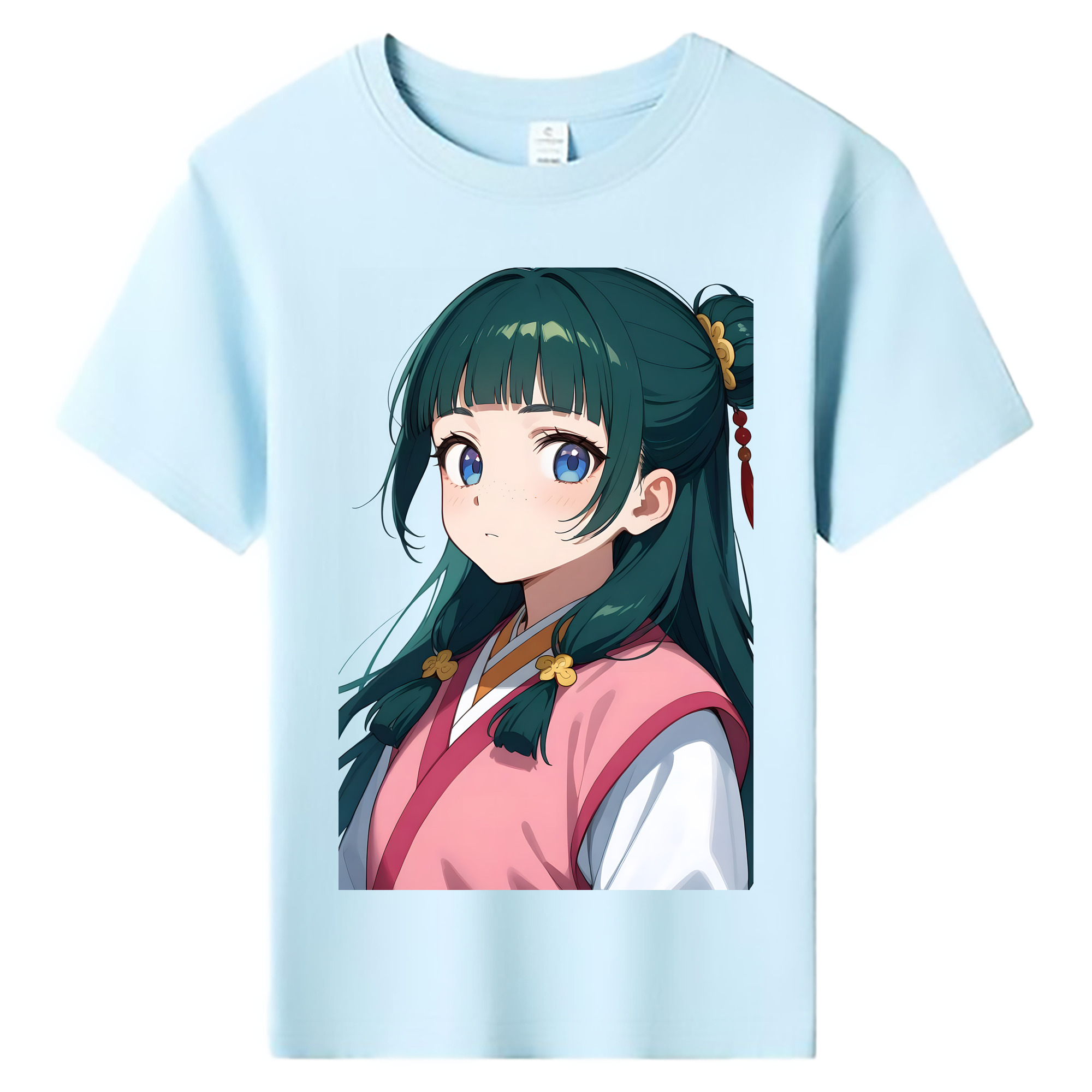 （画像用） 薬屋のひとりごと The Apothecary Diaries 綿100％キッズTシャツ（フロントプリント）